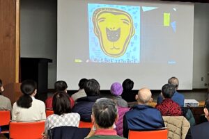 区民大学講座「大野隆司氏が語る木版画の魅力」作品２